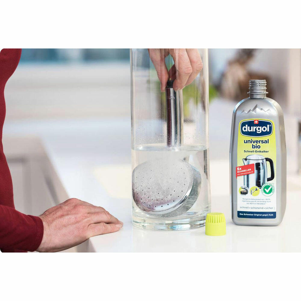 Durgol Universal Schnell-Entkalker, Maschinenentkalker, Kalkentferner, Kalkreiniger, 500 ml, 4-875