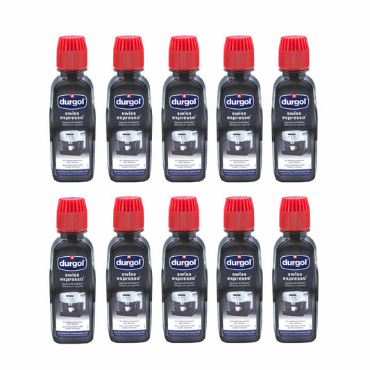 Durgol Swiss Espresso Spezial-Entkalker, 5 Packungen, 10 x 125ml