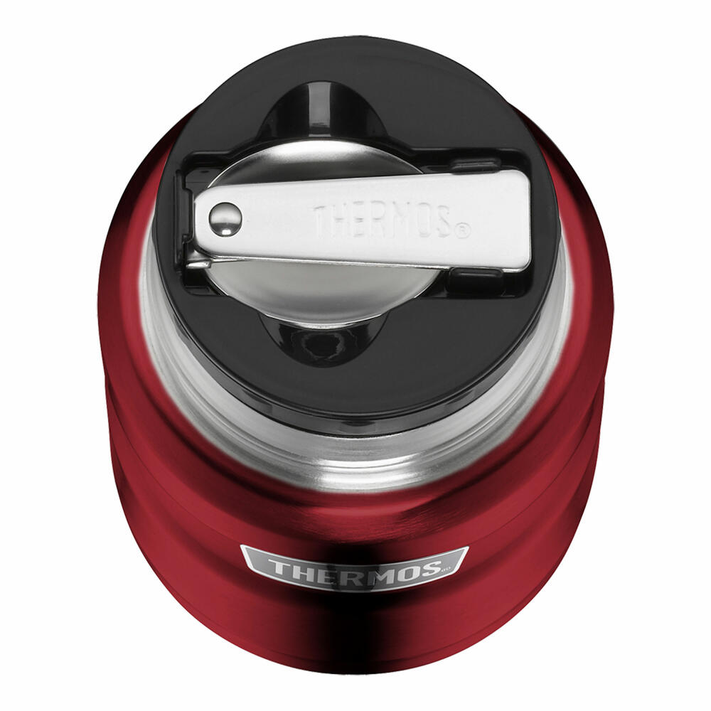 Thermos Speisegefäß Stainless King, Speisebehälter, Thermobehälter, Isoliergefäß, Edelstahl, Cranberry, 470 ml, 4001.248.047