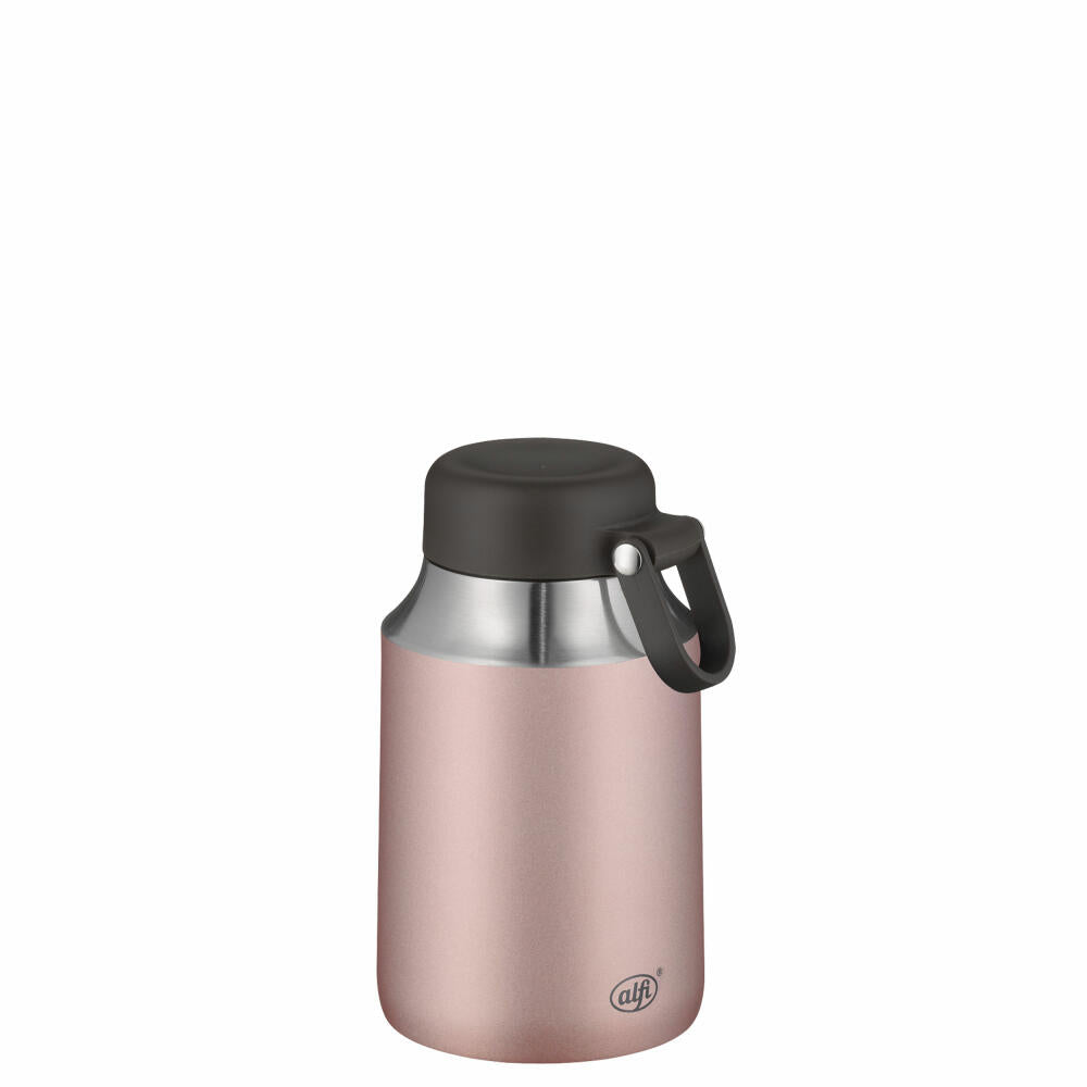Alfi Isolierspeisegefäß City Food Mug, Lunchpot, Edelstahl, Vintage Rose Matt, 470 ml, 5557284055