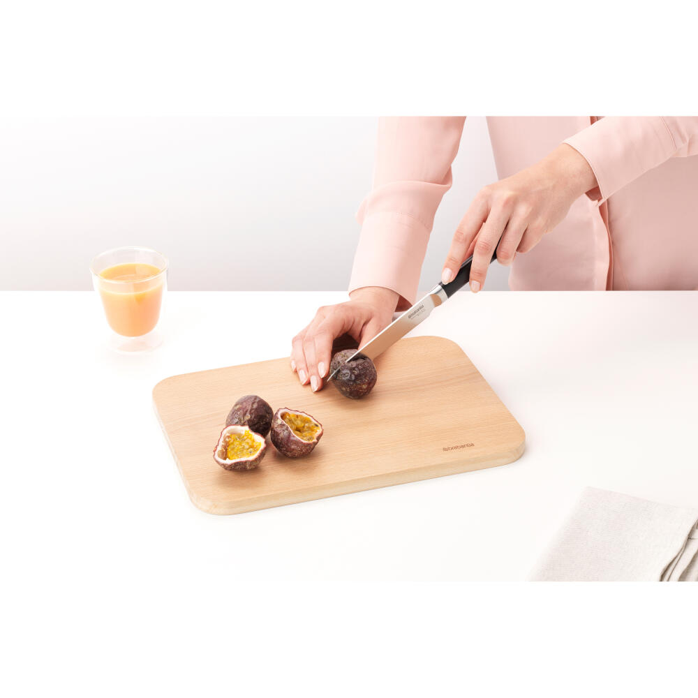 Brabantia Profile Schneidebrett, mittel, Schneideunterlage, Holz, Wood, 32 x 23 cm, 260766