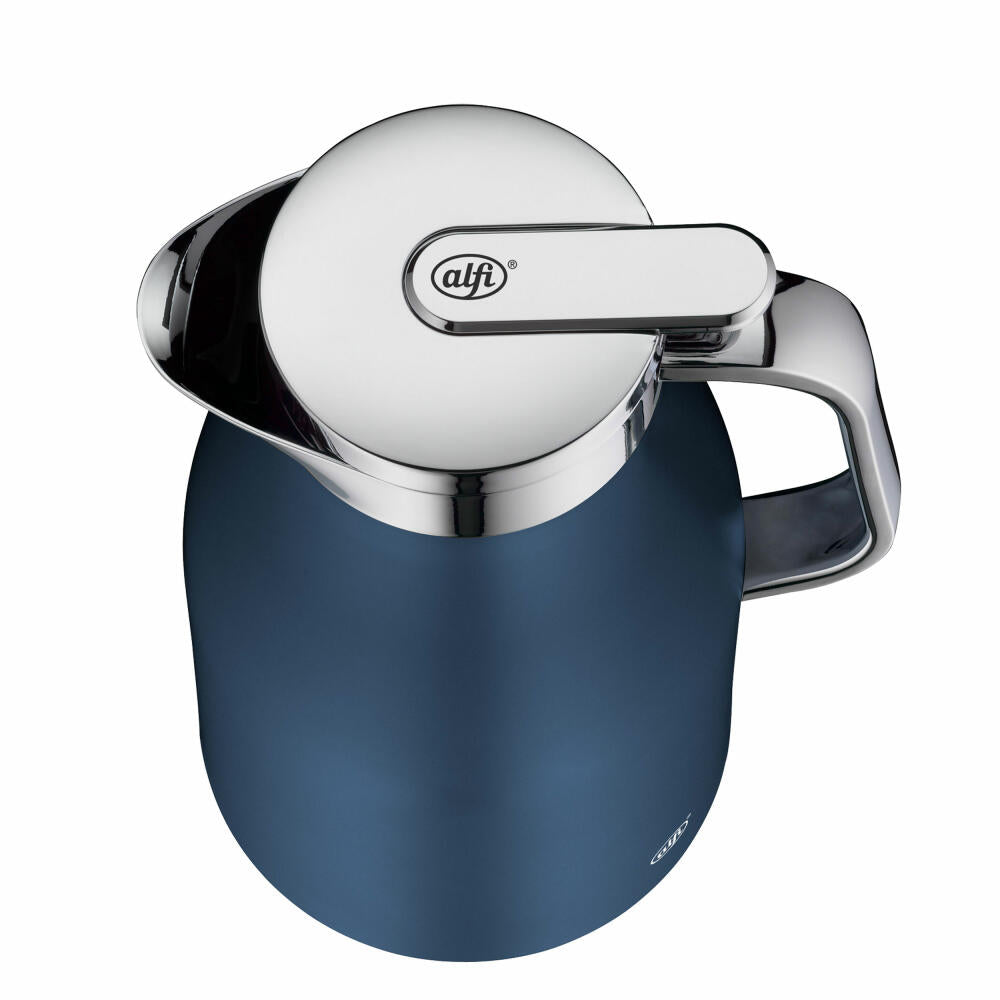 Alfi Isolierkanne Skyline, Thermokanne, Edelstahl, Dark Denim Matt, 1 L, 1321296100