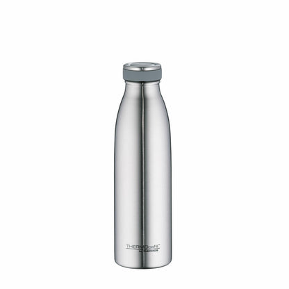 THERMOS ThermoCafé Thermosflasche TC Bottle, Trinkflasche, Iso Flasche, Edelstahl mattiert 0.5 L, 4067.205.050