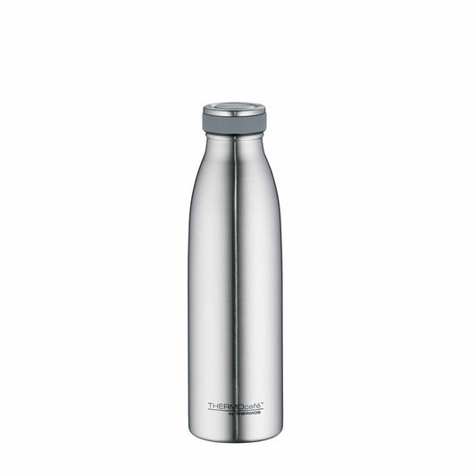 THERMOS ThermoCafé Thermosflasche TC Bottle, Trinkflasche, Iso Flasche, Edelstahl mattiert 0.5 L, 4067.205.050