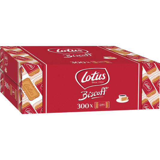 Lotus Biscoff Karamellgebäck, Karamell Gebäck, Karamellkekse, Karamellkeks, 300 Stück, 1.875 kg