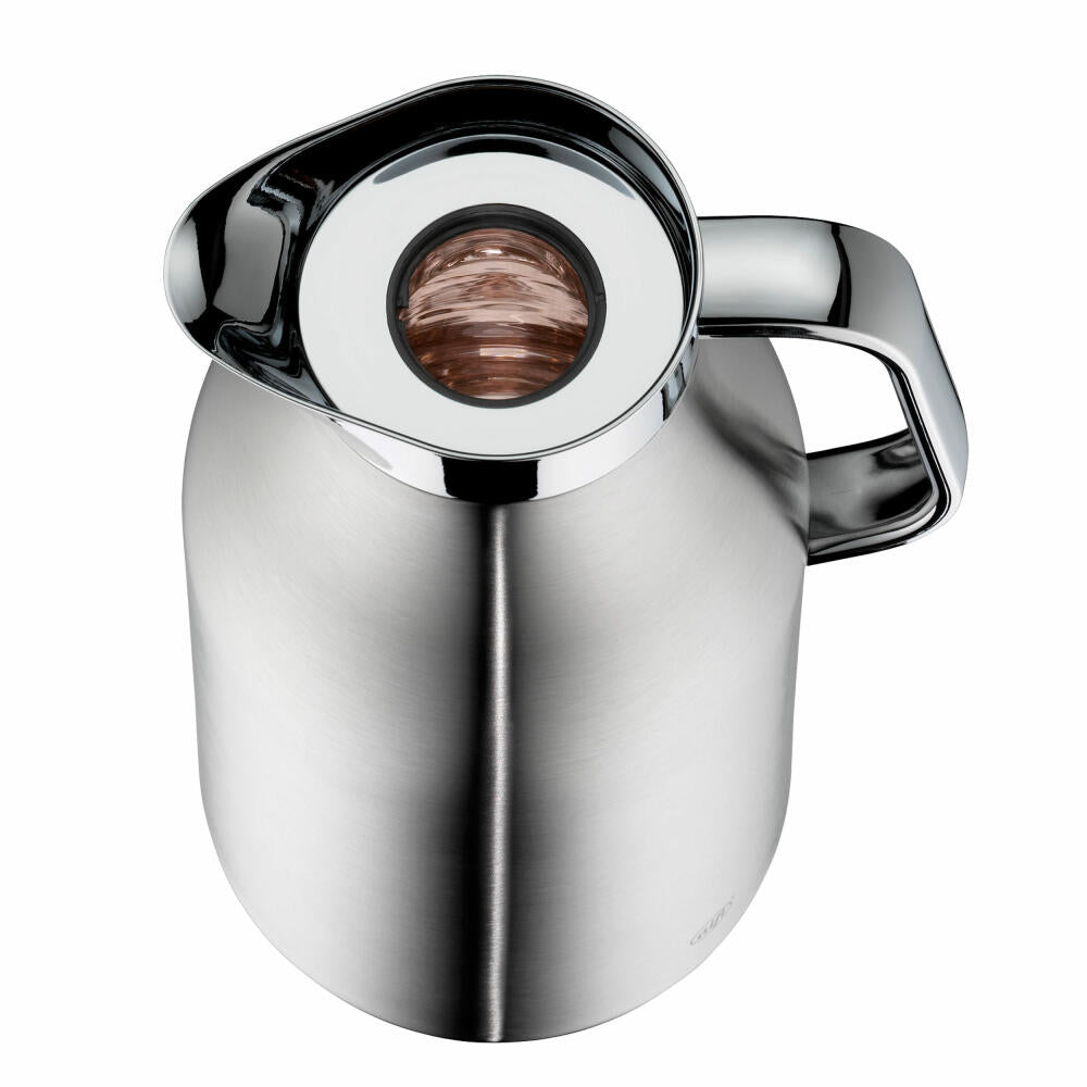 Alfi Isolierkanne Skyline, Thermokanne, Edelstahl, Stainless Steel Matt, 1.5 L, 1322205150