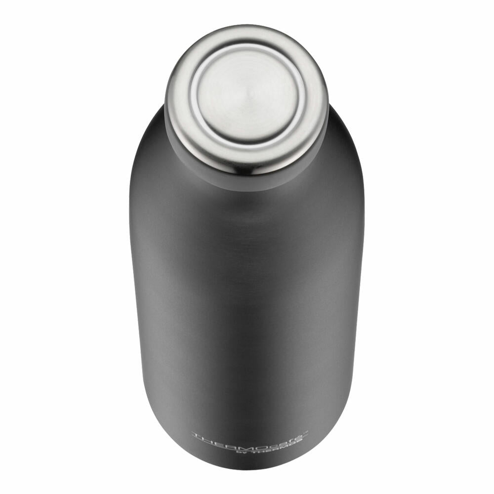 Thermos TC Bottle Isoliertrinkflasche, Isolierflasche, Trinkflasche, Thermoflasche, Iso Flasche, Edelstahl, Cool Grey, 1 L, 4067.234.100
