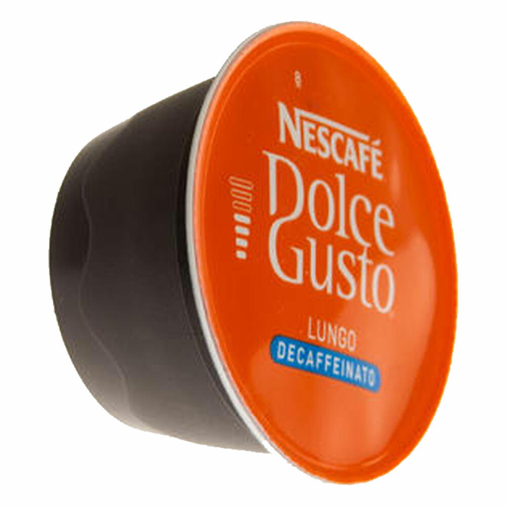 80 x Nescafé Dolce Gusto Caffè Lungo Decaffeinato, Entkoffeiniert, Kaffee, Kaffeekapsel, Großpackung, Vorteilspackung, 80 Kapseln