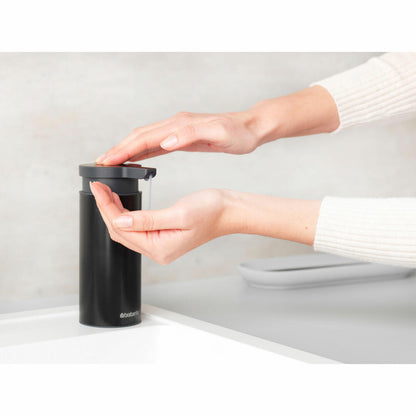 Brabantia Soap Dispenser Profile, Dispenser, Pump Dispenser, Steel, Matt Black, 128448