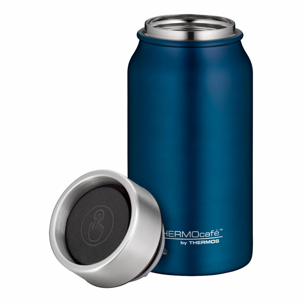 Thermos TC Drinking Mug, Thermo Mug, Drinking Mug, Insulated Mug, Thermo Mug, Stainless Steel, Sapphire Blue, 350 ml, 4097.259.035