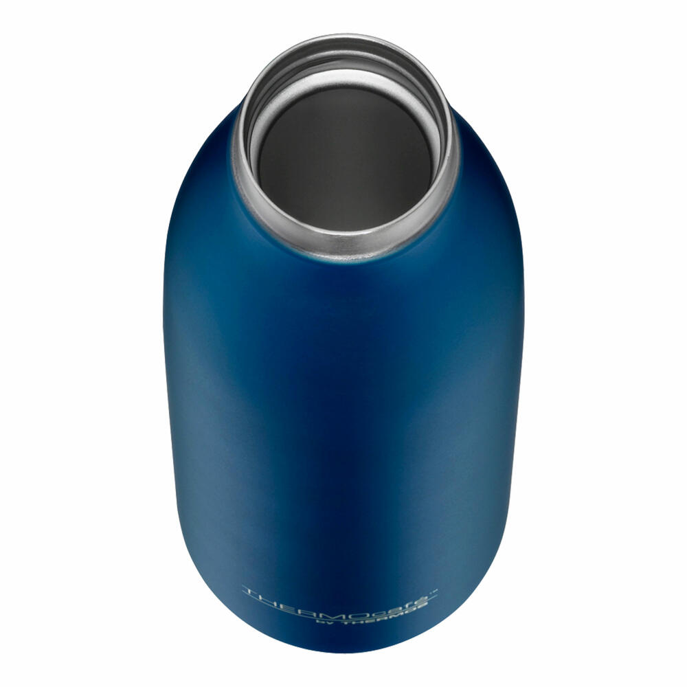 Thermos TC Bottle Isoliertrinkflasche, Isolierflasche, Trinkflasche, Thermoflasche, Iso Flasche, Edelstahl, Saphir Blue, 500 ml, 4067.259.050