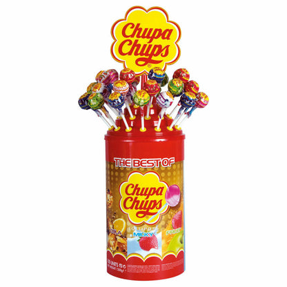 Chupa Chups Hamsterkauf Set, Notfall Vorrats Pack, Frucht Lutscher Lolli, Best of, 200 Stück
