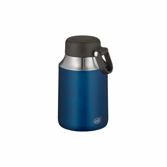 Alfi Isolierspeisegefäß City Food Mug, Lunchpot, Edelstahl, Mystic Blue Matt, 470 ml, 5557259055