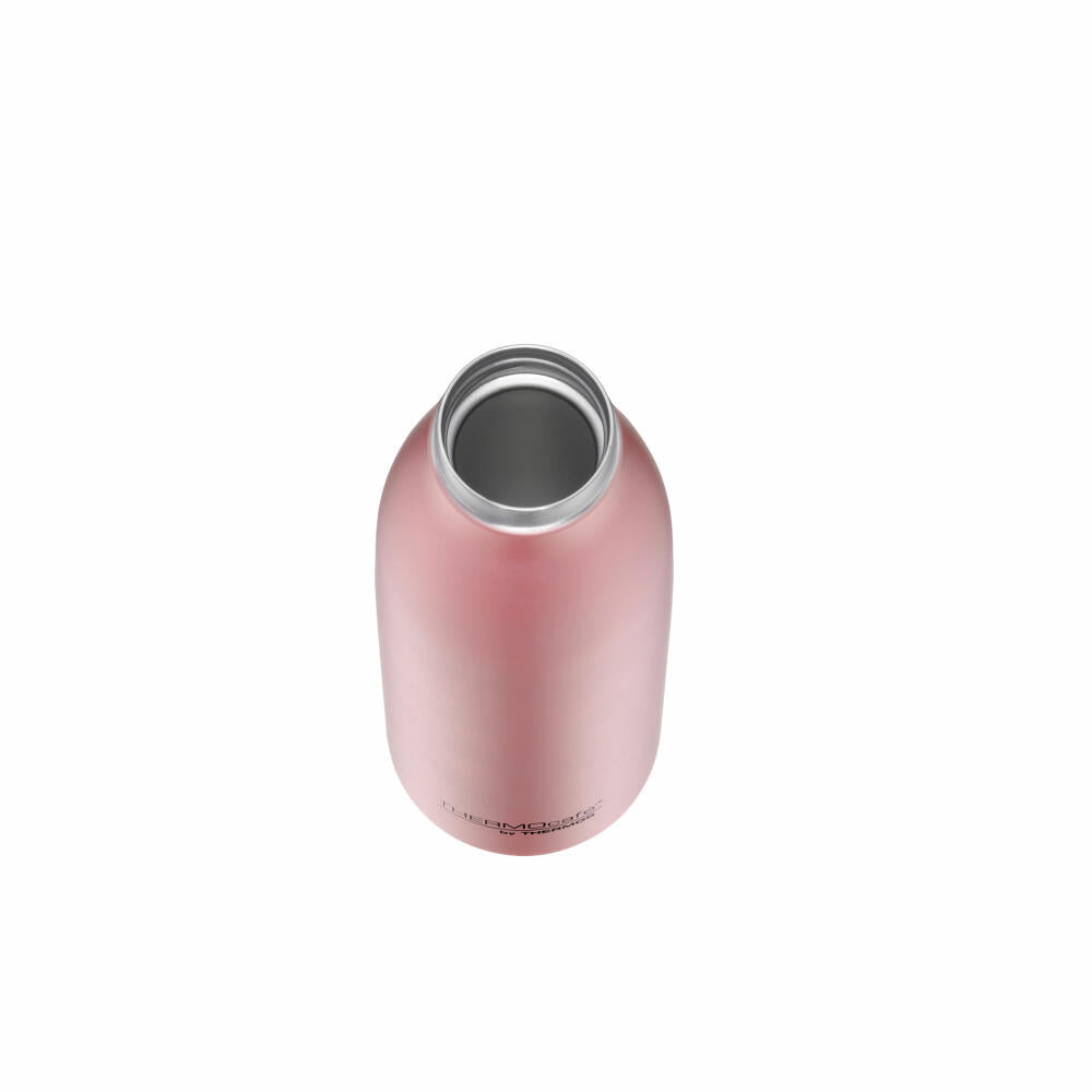 THERMOS ThermoCafé Thermosflasche TC Bottle, Trinkflasche, Iso Flasche, Edelstahl Matt, Rosé Gold, 0.5 L, 4067.284.050