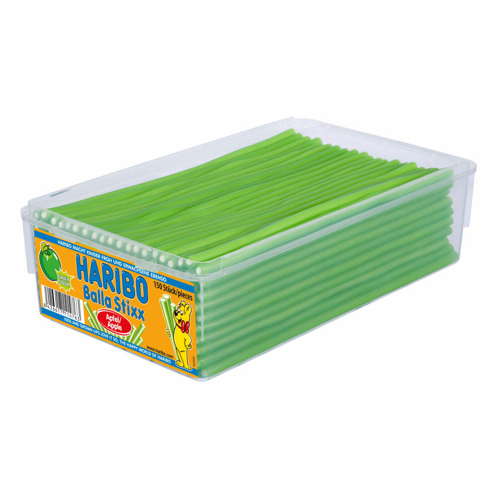Haribo Balla Stixx Set (ehemals Balla Balla), Gummibärchen, Weingummi, Fruchtgummi, 4 Sorten, 4 x 1125g