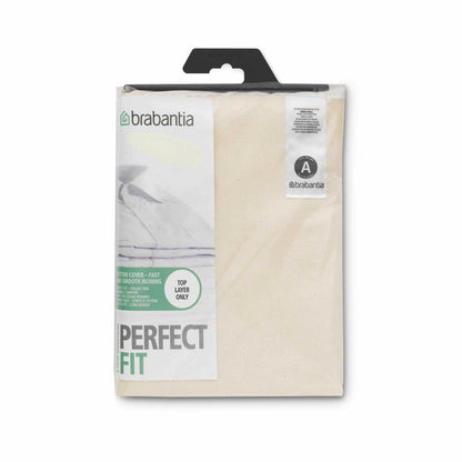 Brabantia Cotton Cover with 2mm Foam, Ironing Board Cover, Neutral, 110 x 30 cm, 194825