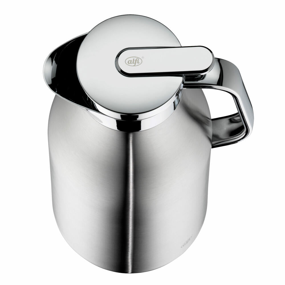 Alfi Isolierkanne Skyline, Thermokanne, Edelstahl, Stainless Steel Matt, 1.5 L, 1322205150