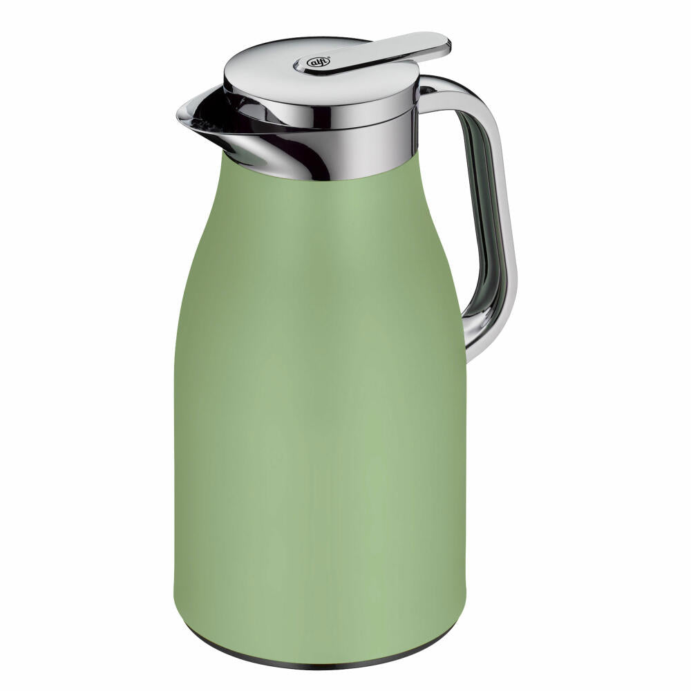 Alfi Isolierkanne Skyline, Thermokanne, Edelstahl, Celadon Green Matt, 1 L, 1321351100