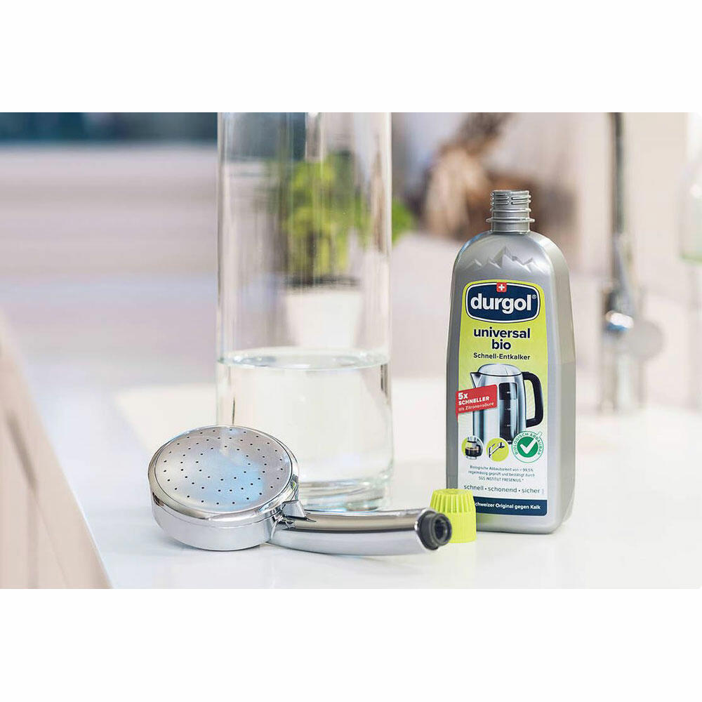 Durgol Universal Schnell-Entkalker, Maschinenentkalker, Kalkentferner, Kalkreiniger, 500 ml, 4-875