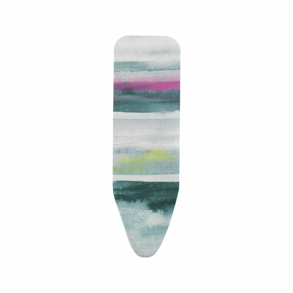 Brabantia Cotton Cover with 2mm Foam, Ironing Board Cover, Morning Breeze, 124 x 38 cm, 118845