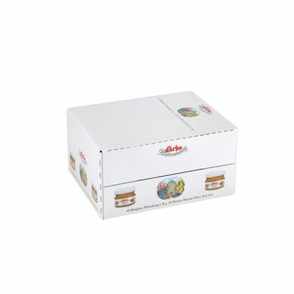 Darbo Blütenhonig im Miniglas, Brotaufstrich, Brot Aufstrich, Honig, für Gastro, Hotel, Büro, Kantine, 60 Stück á 28 g