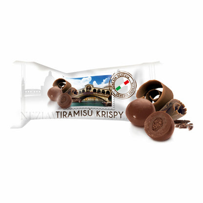 Hellma Italian Selection, Selezione Italia, 5 verschiedene Sorten, schokoliert, Tiramisu, Zitrone, Espresso, weiße Mandel, Orange, einzeln verpackt, 5 x 40 Stück