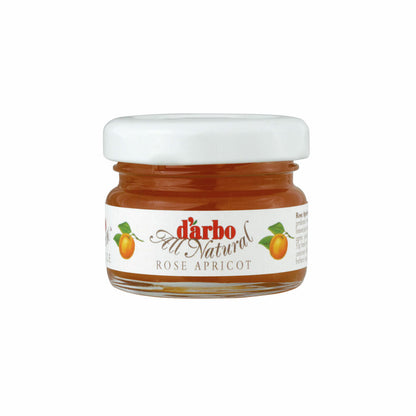 Darbo Marille Konfitüre im Miniglas, Brotaufstrich, Brot Aufstrich, Marmelade, für Gastro, Hotel, Büro, Kantine, 60 Stück á 28 g