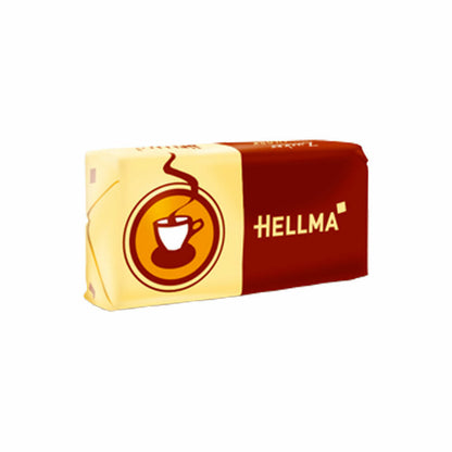 Hellma Würfelzucker in Nachhaltiger Verpackung, Zucker, Portionszucker, Zuckerwürfel, für Gastro, Hotel, Büro, Kantine, 2000 Stück à 4.4 g