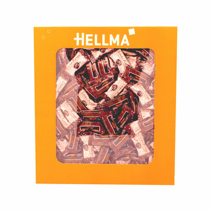 Hellma Schoko-Krispy, Vollmilchschokolade mit Knusperkern, einzeln verpackt, ca. 380 Stück