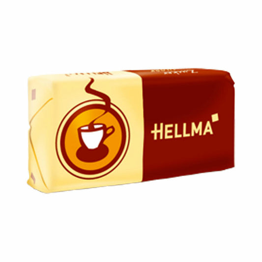 Hellma Würfelzucker in Nachhaltiger Verpackung, Zucker, Portionszucker, Feinzucker, Zuckerwürfel, für Gastro, Hotel, Büro, Kantine, 1000 Stück à 4.40 g
