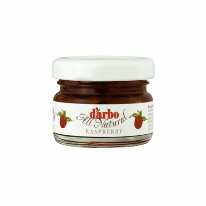 Darbo Himbeer Konfitüre im Miniglas, Brotaufstrich, Brot Aufstrich, Marmelade, für Gastro, Hotel, Büro, Kantine, 60 Stück á 28 g