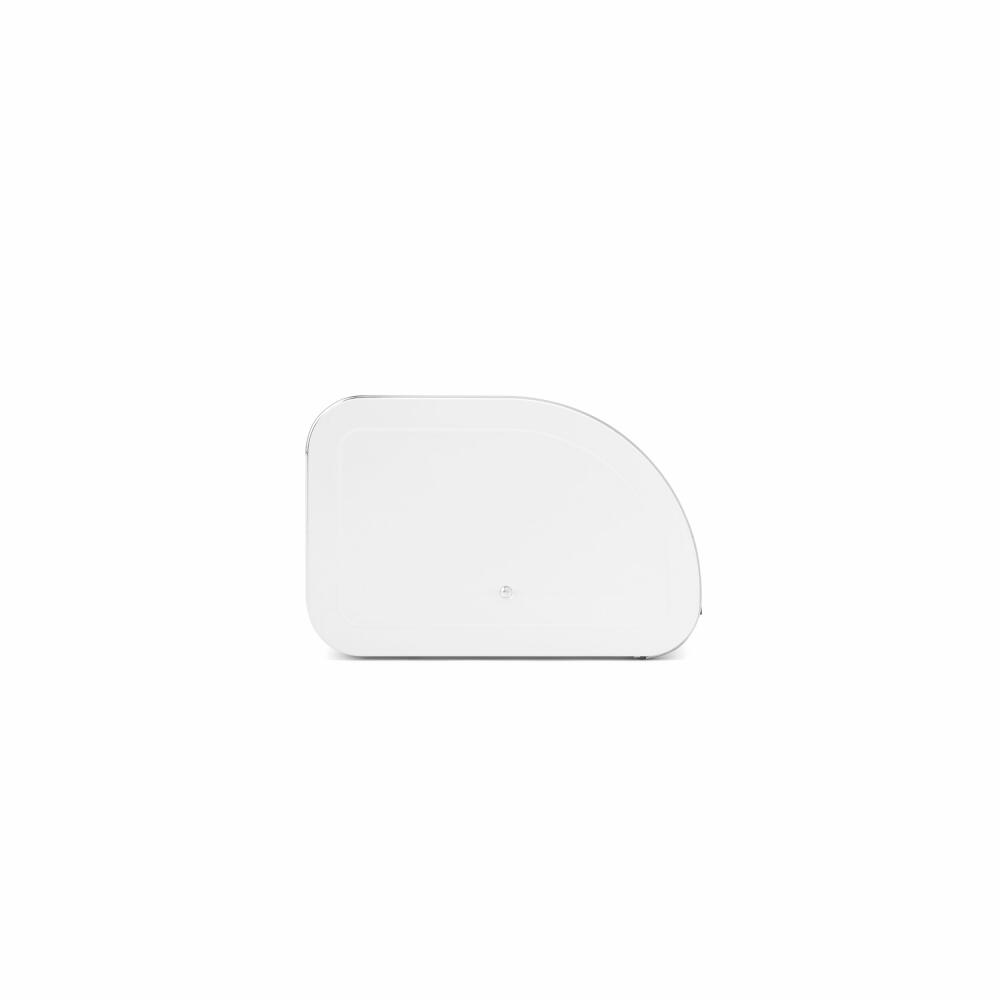 Brabantia Rollbrotkasten Regular White, Brotkasten, Stahl, Kunststoff, 16 L, 236747