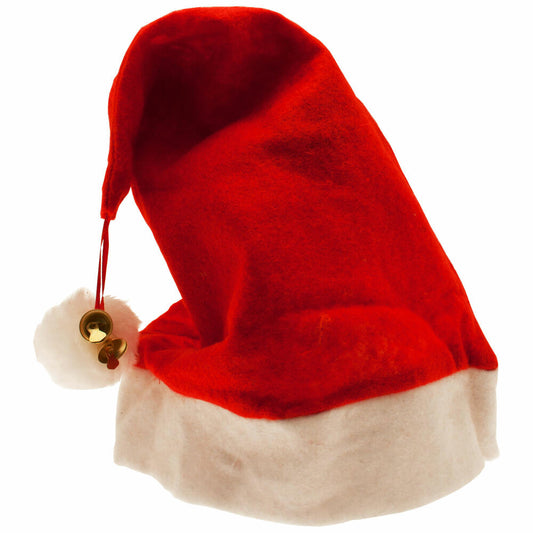 Weihnachtsmütze m. Bommel u. Glöckchen, Party spaß, Mallaorca Gag, Junggesellen