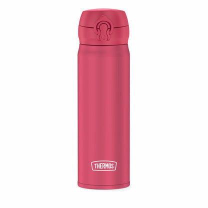 Thermos drinking bottle Ultralight Bottle, insulated bottle, stainless steel, deep pink matt, 500 ml, 4035244050