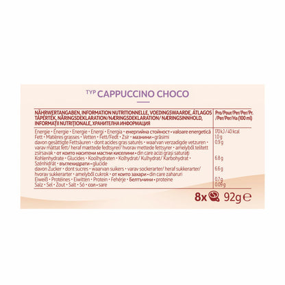 Senseo Kaffeepads Cappuccino Choco, Kaffee mit Schokoladengeschmack, neue Rezeptur, 8 Pads