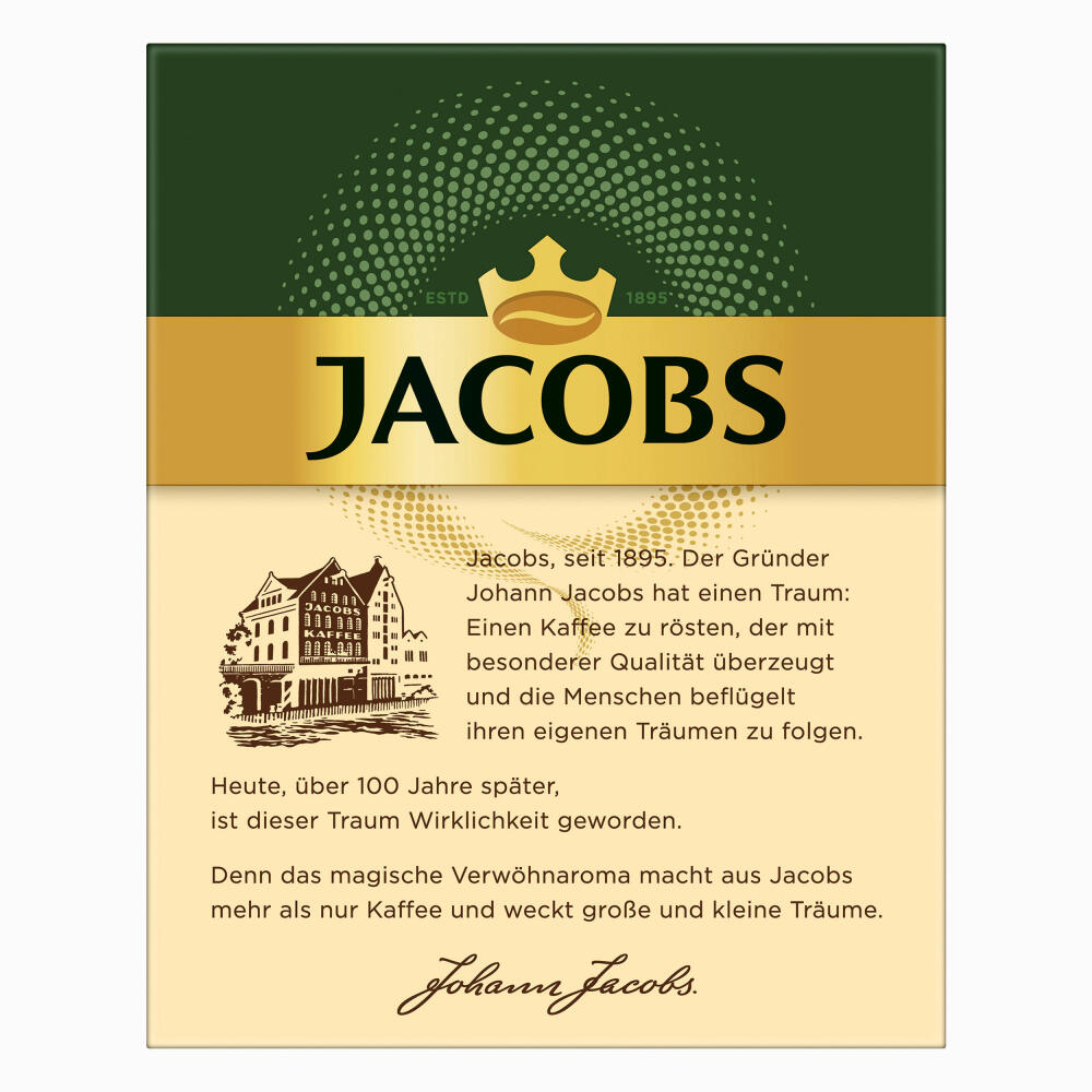 Jacobs Typ Café Crema, 3er Pack, löslicher Kaffee, Instantkaffee, Instant, 3 x 25 Portionen