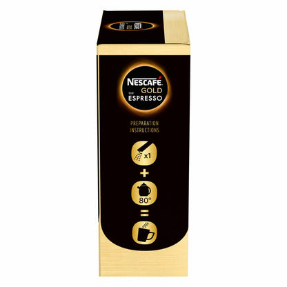 Nescafé Gold Typ Espresso, Sticks, Löslicher Kaffee, Instantkaffee, Instant, Stick, 25 x 1.8g, 012408223