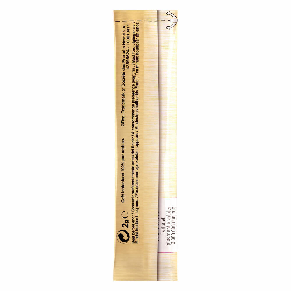 Nescafé Gold Typ Espresso, Sticks, Löslicher Kaffee, Instantkaffee, Instant, Stick, 25 x 1.8g, 012408223