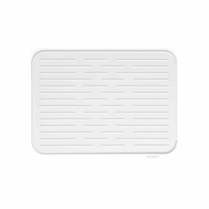 Brabantia Abtropfmatte SinkSide, Geschirrmatte, Spülmatte, Geschirrabtropfgestell, Light Grey, 117466