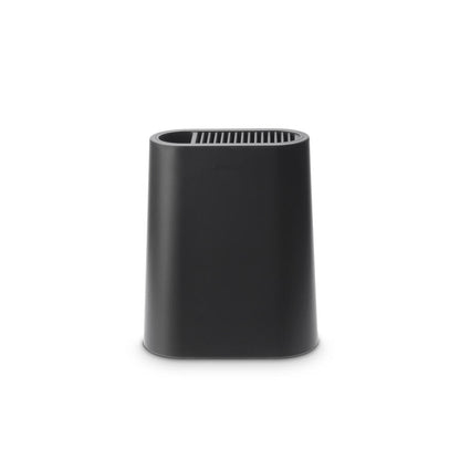 Brabantia Messerblock mit Utensilienhalter Profile, Messerhalter, Messerständer, Kunststoff, Dark Grey, 129889
