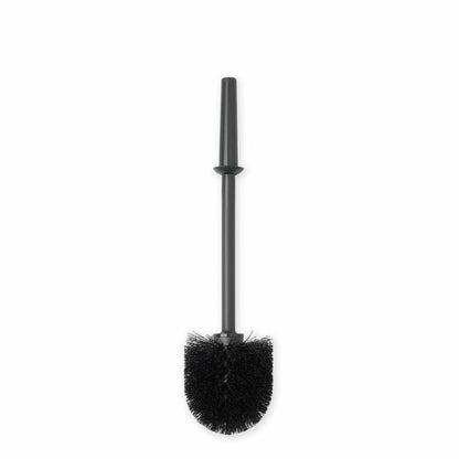 Brabantia toilet brush, toilet brush, brush for toilet set made of metal, black, 201240