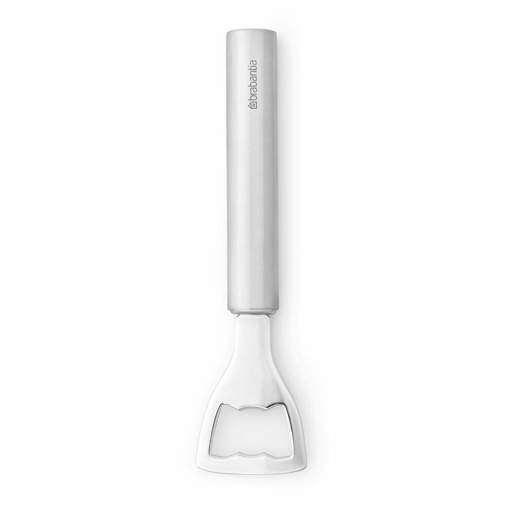 Brabantia Flaschenöffner Profile, Bieröffner, Kronkorkenöffner, Stahl, Matt Steel, 17.2 cm, 250125
