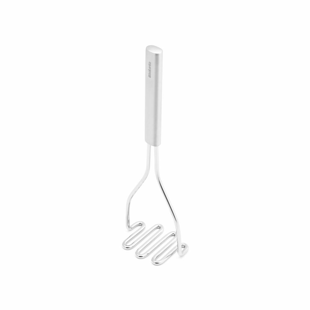 Brabantia Potato Masher Profile, Cooking Utensil, Kitchen Aid, Steel, Matt Steel, 30.5 cm, 250484