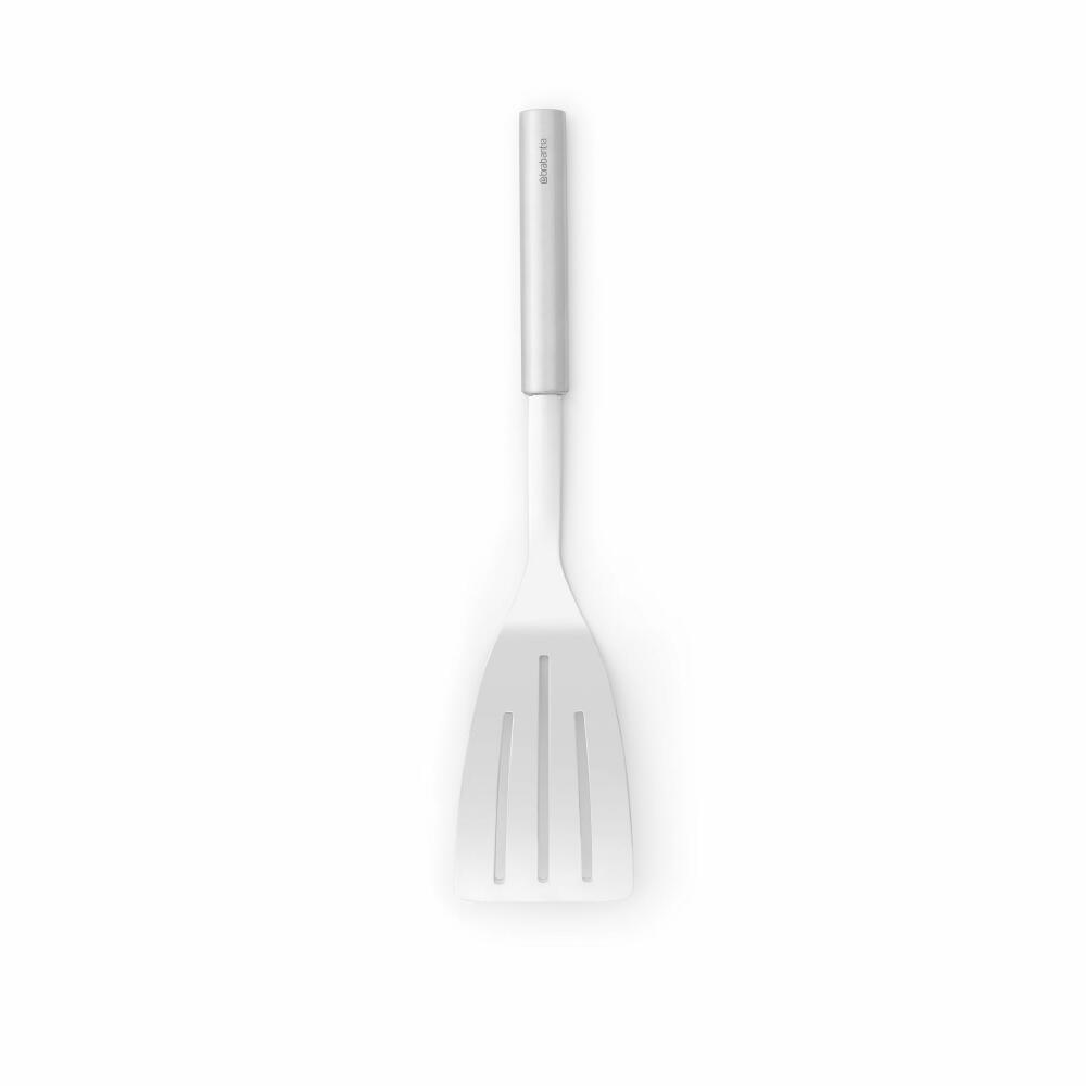 Brabantia spatula, large profile, cooking utensil, kitchen helper, steel, matt steel, 33.2 cm, 250682