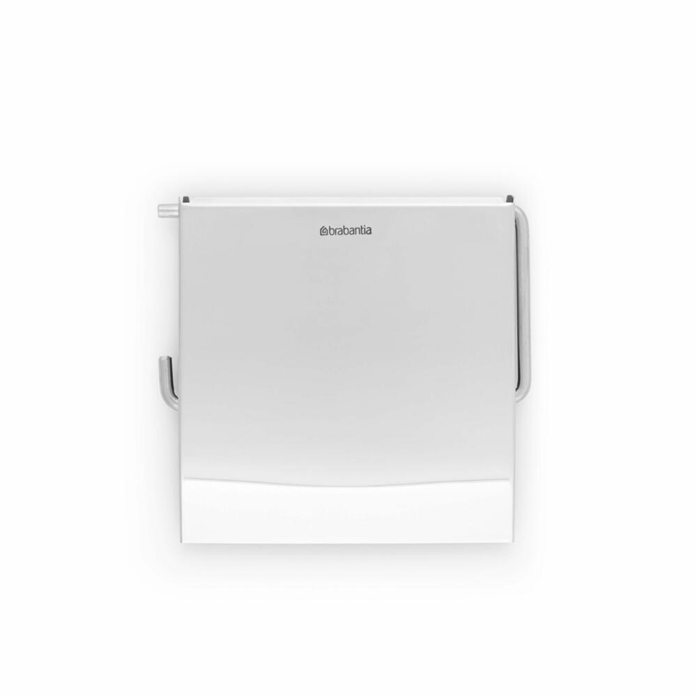 Brabantia ReNew toilet paper holder, toilet paper holder, roll holder, stainless steel, 414589
