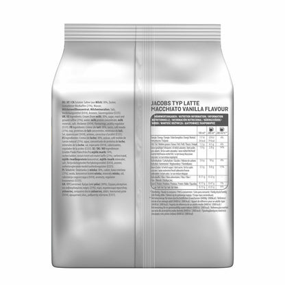 Tassimo Latte Macchiato Vanilla, Kaffee, Vanille Milchkaffee Kaffeekapsel, gemahlener Röstkaffee, 16 T-Discs / 8 Portionen
