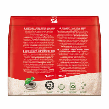 Senseo Kaffeepads Klassisch / Classic, Intensiver & Vollmundiger Geschmack, Kaffee, 16 Pads