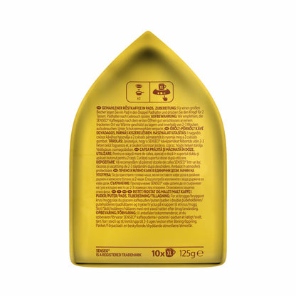 Senseo Kaffeepads Guten Morgen XL, Vollmundig, 10 Kaffee Pads, 125 g