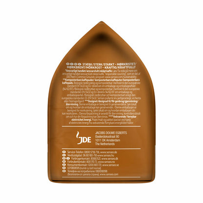 Senseo Kaffeepads Guten Morgen Strong XL, Stark & Intensiv, 10 Kaffee Pads, 125 g