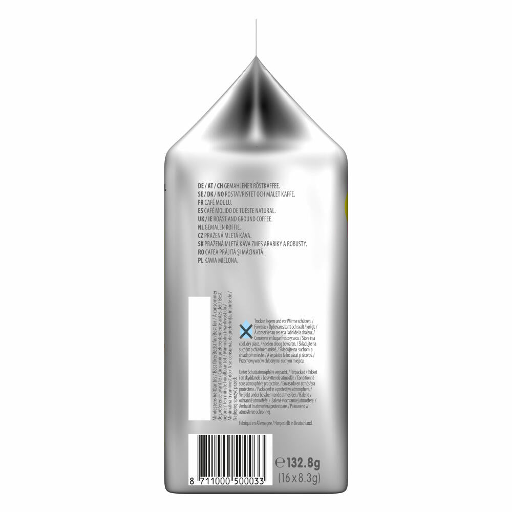 Tassimo Jacobs Caffè Crema Intenso XL, Kaffee Kapsel, Kaffeekapsel, gemahlener Röstkaffee, 16 T-Discs